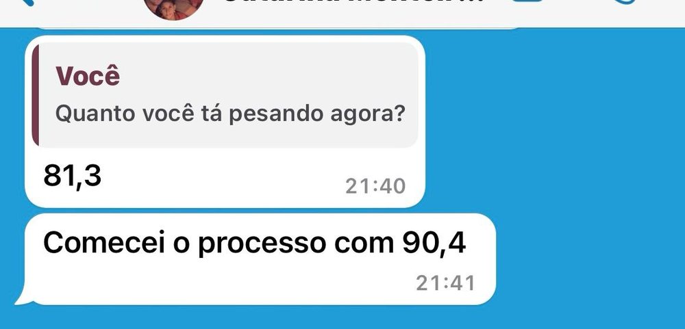 Retorno real de aluno sobre o acompanhamento individual